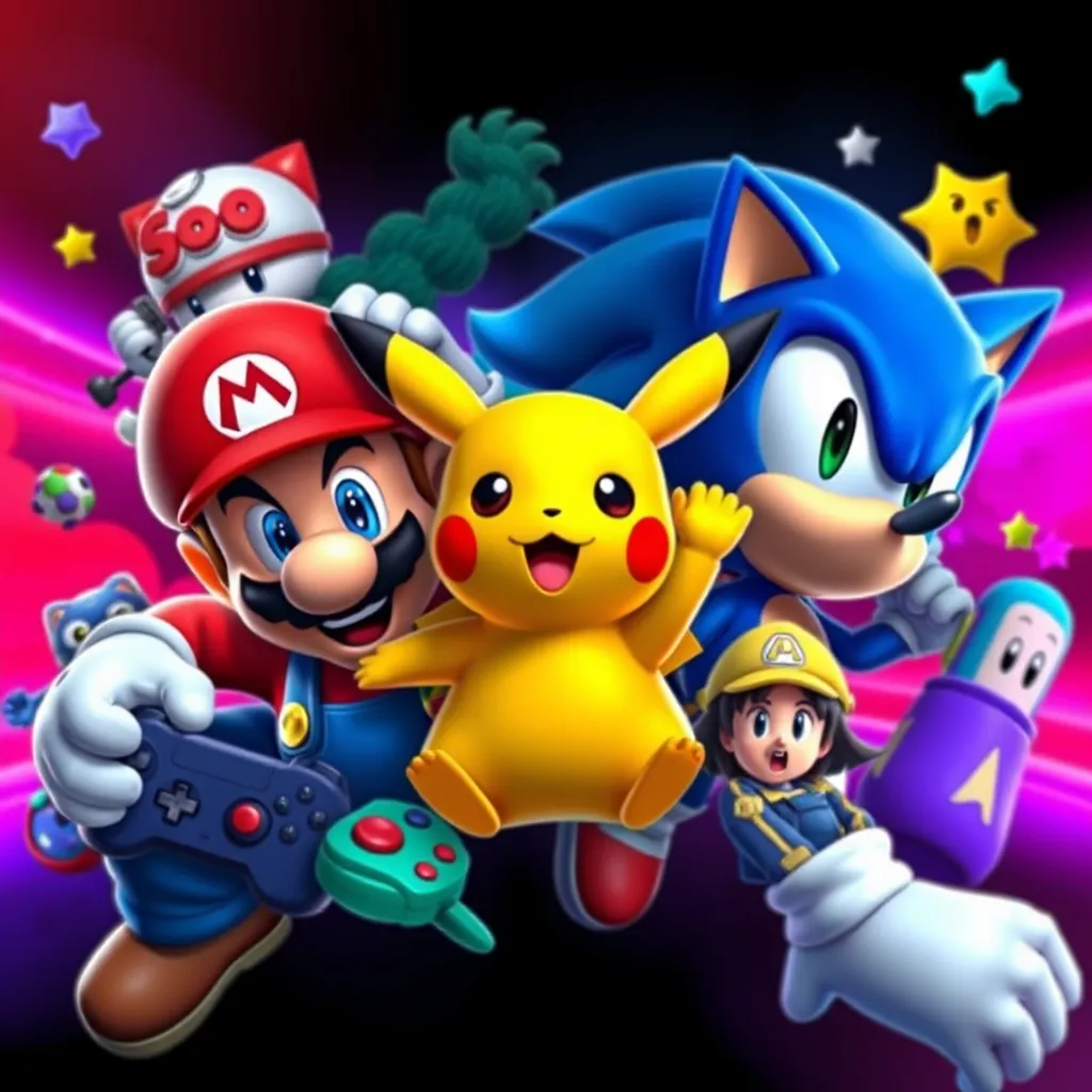 Top Iconic Video Game Characters That Defined Generations : LevelUpTalk