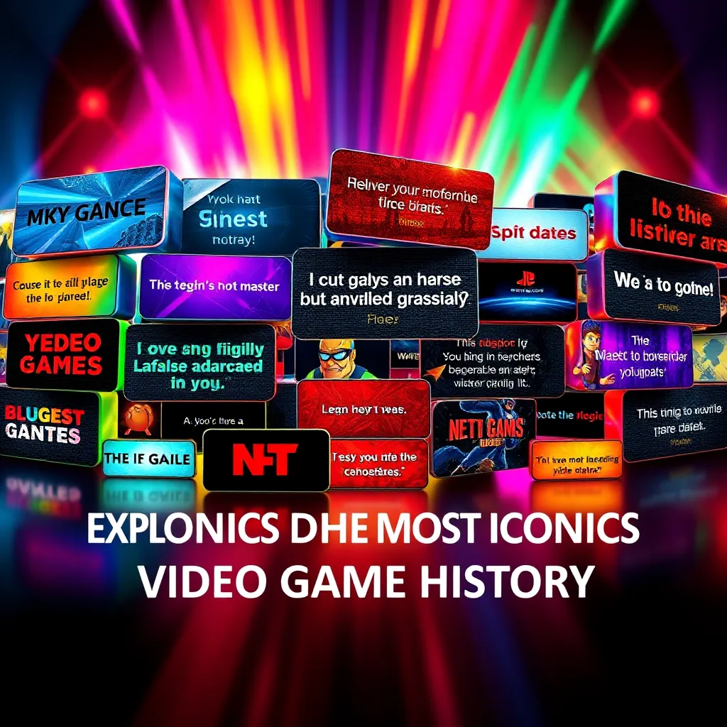 Exploring the Most Iconic Quotes in Video Game History : LevelUpTalk