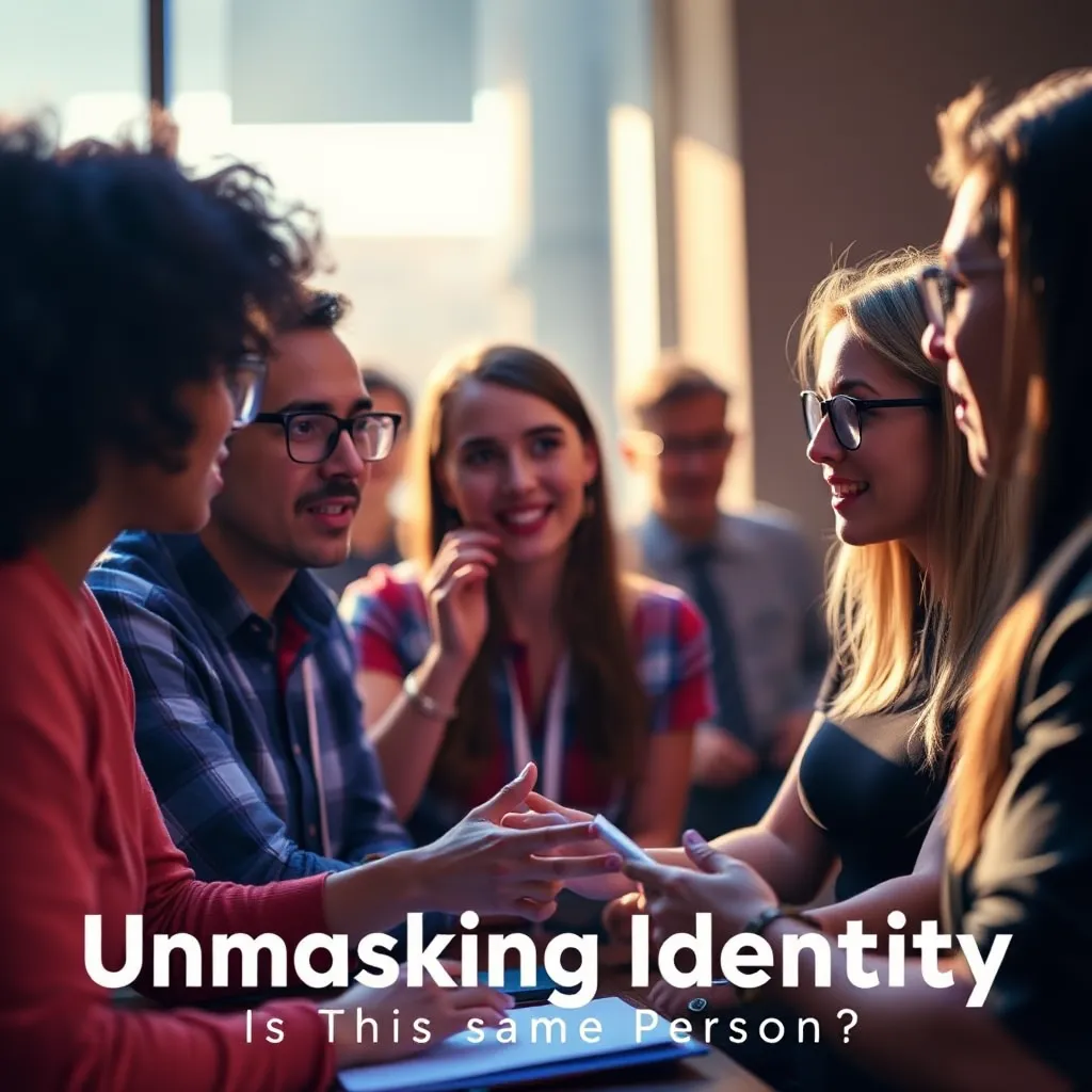 Unmasking Identity: Is This the Same Person? : LevelUpTalk
