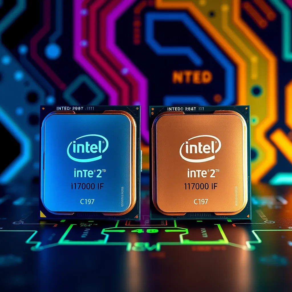 Intel Computer Talking Comparing Intel i7 11700k and i9 11900k CPUs: Which is Better ...