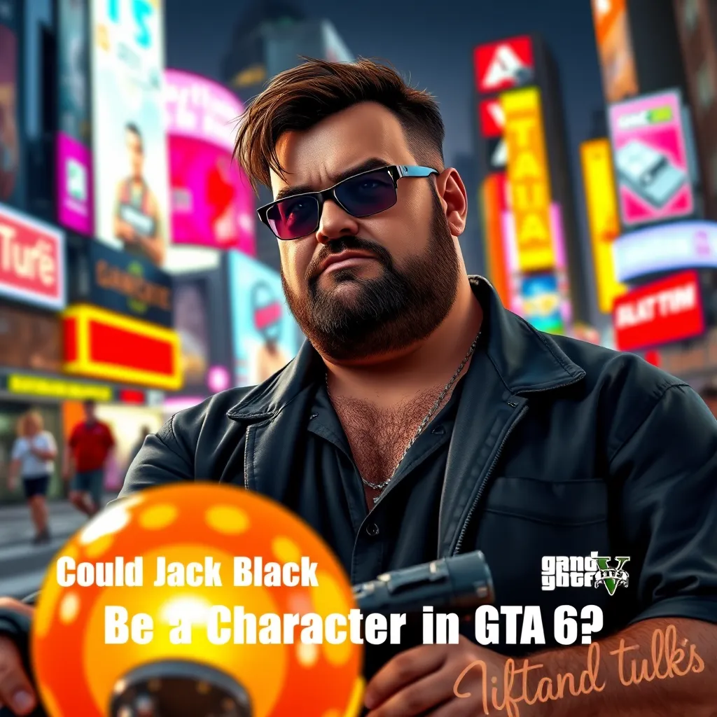 Could Jack Black Be A Character In GTA 6 LevelUpTalk Jack Black Gta6 Character