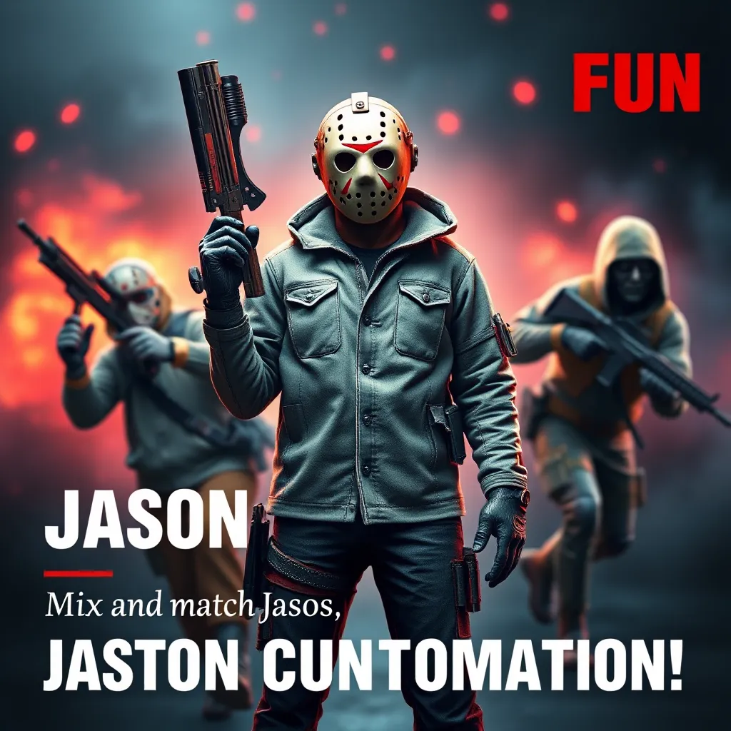 Mix and Match Jason's Weapons and Outfits for Fun : LevelUpTalk
