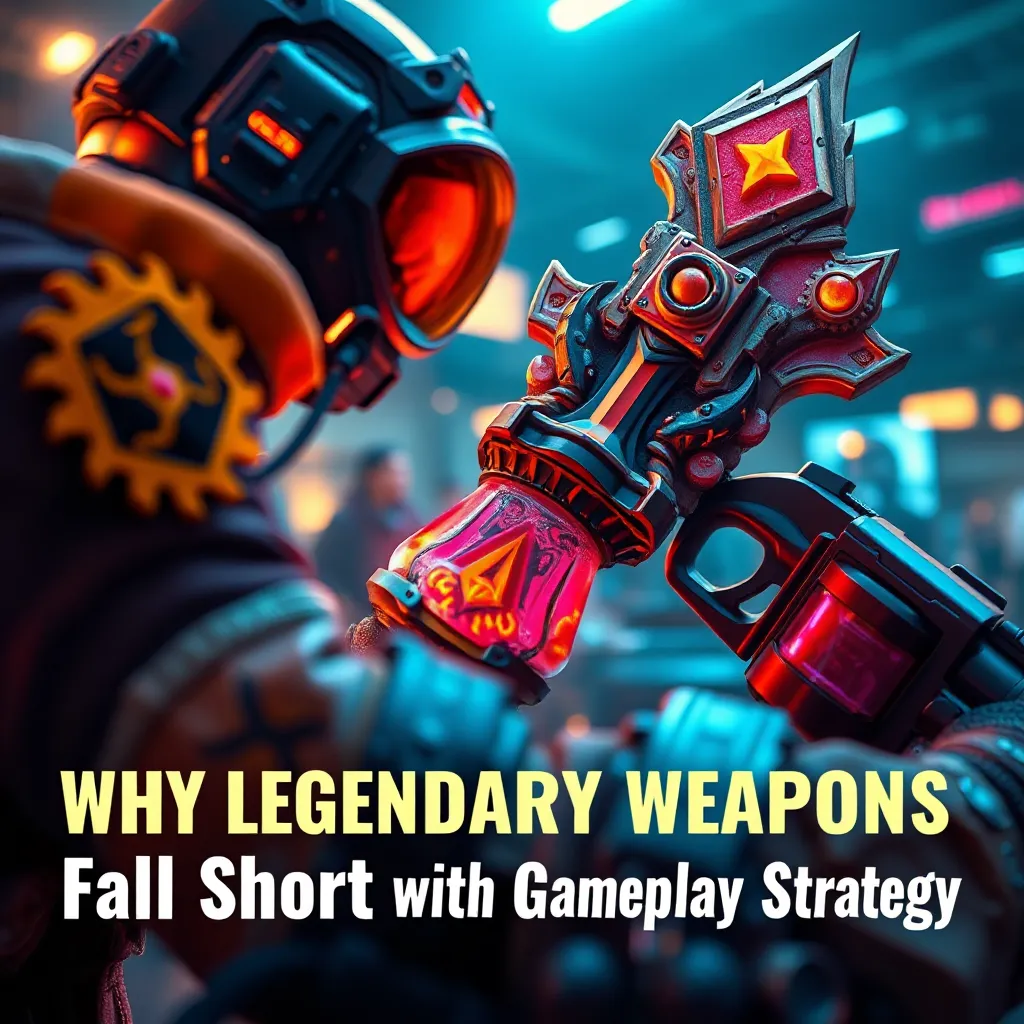 Why Legendary Weapons Fall Short in Gameplay Strategies : LevelUpTalk