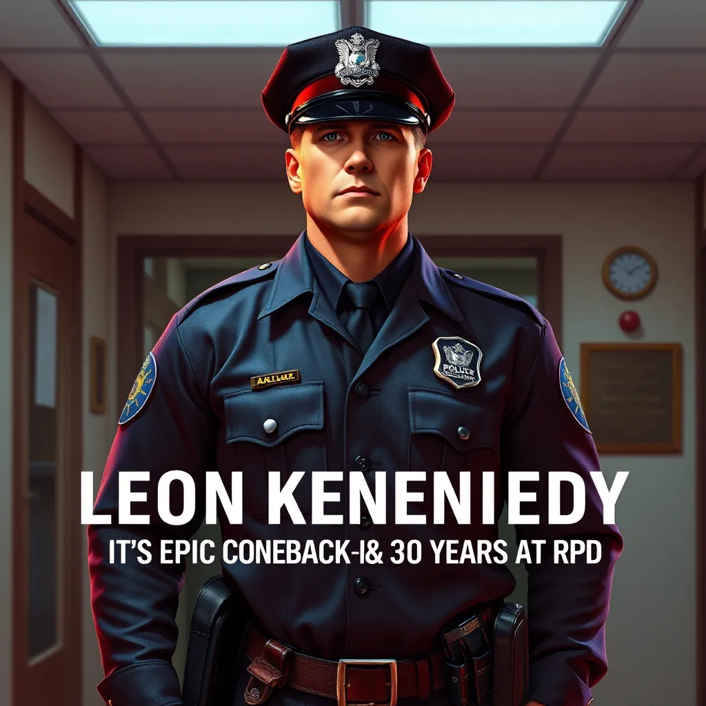 Leon Kennedy's Epic Comeback: 30 Years at RPD : LevelUpTalk