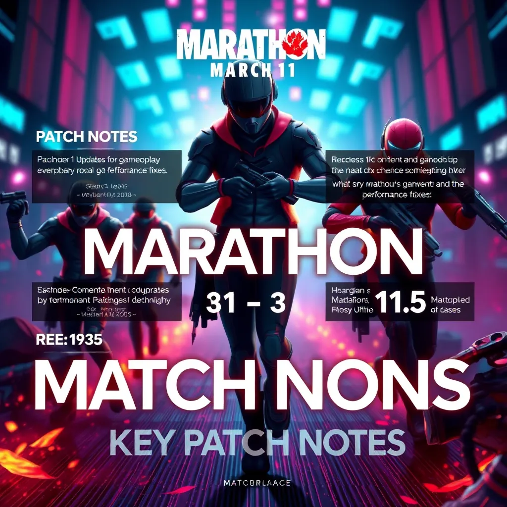 Marathon March 11 Update: Key Patch Notes Uncovered : LevelUpTalk