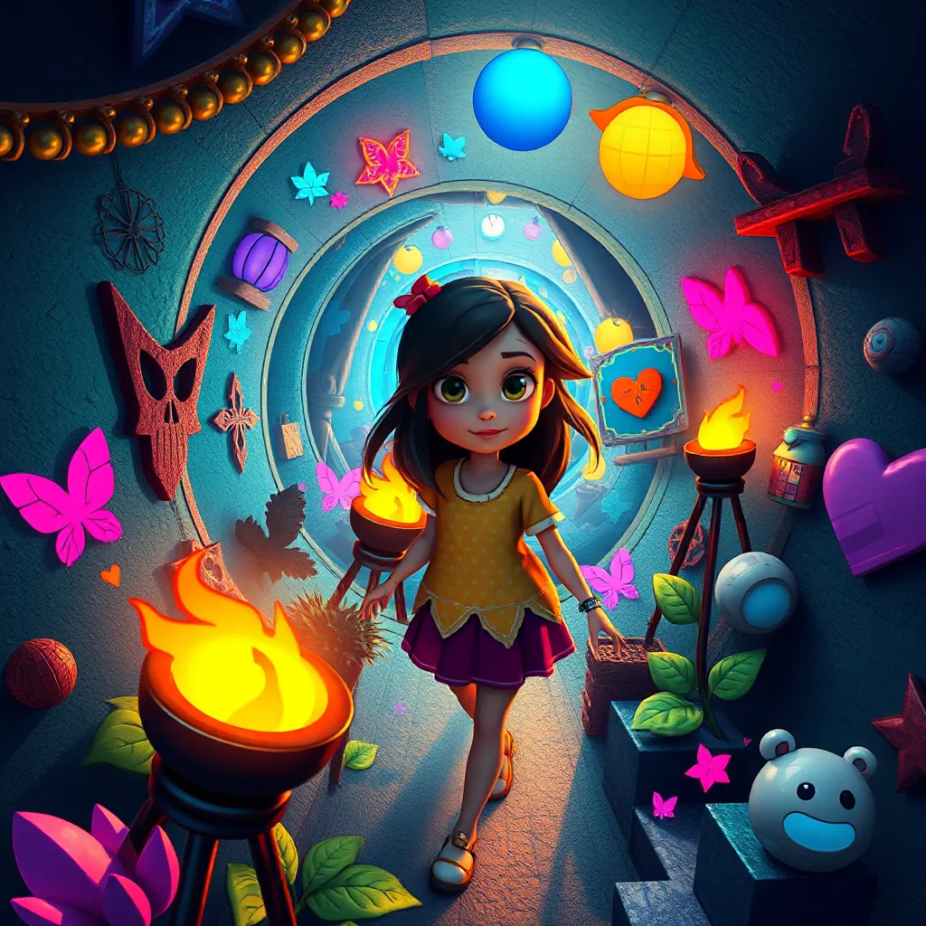 Exploring 'Maria in the Labyrinth' by Pixel2Pixel : LevelUpTalk