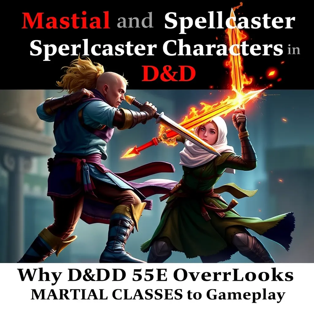Why D&D 5E Overlooks Martial Classes in Gameplay : LevelUpTalk