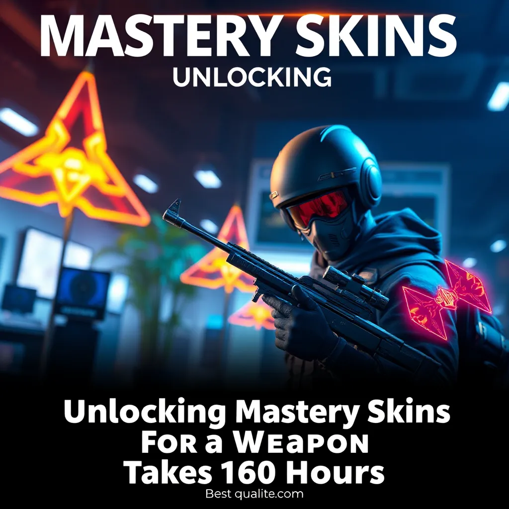 Unlocking Mastery Skins for a Weapon Takes 160 Hours : LevelUpTalk