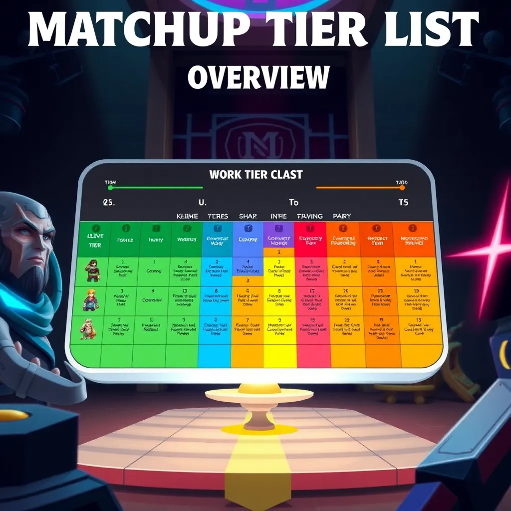 Exploring Matchup Strategies: The Ultimate Tier List : LevelUpTalk