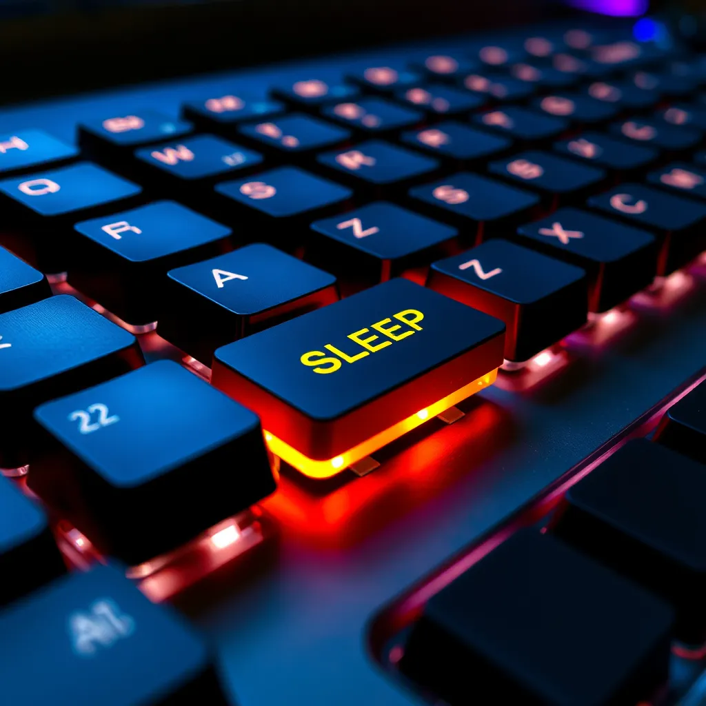 Assigning Sleep Function on Mechanical Keyboards Made Easy : LevelUpTalk