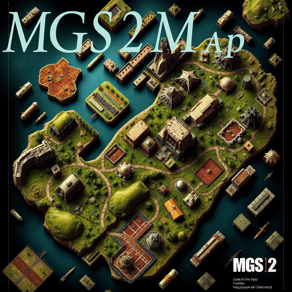 Detailed MGS2 Game Map Now Available in One Image : LevelUpTalk