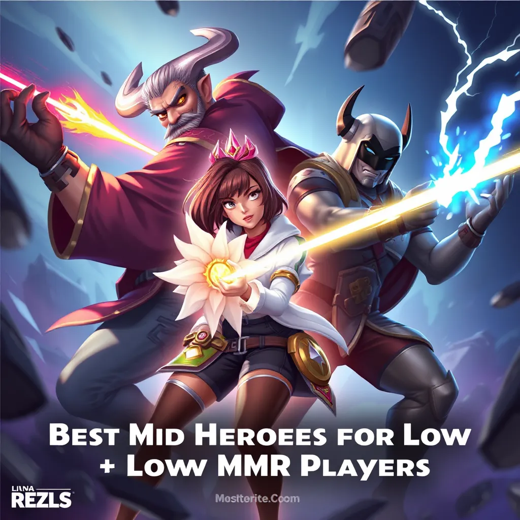 Top Mmr Best Mid Heroes for Low MMR Players Revealed : LevelUpTalk