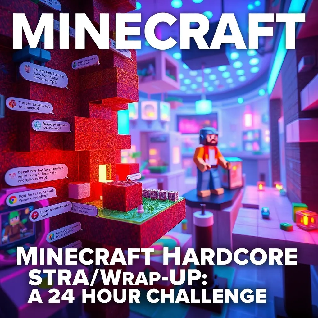 Minecraft Hardcore Stream Wrap-Up: A 24 Hour Challenge : LevelUpTalk
