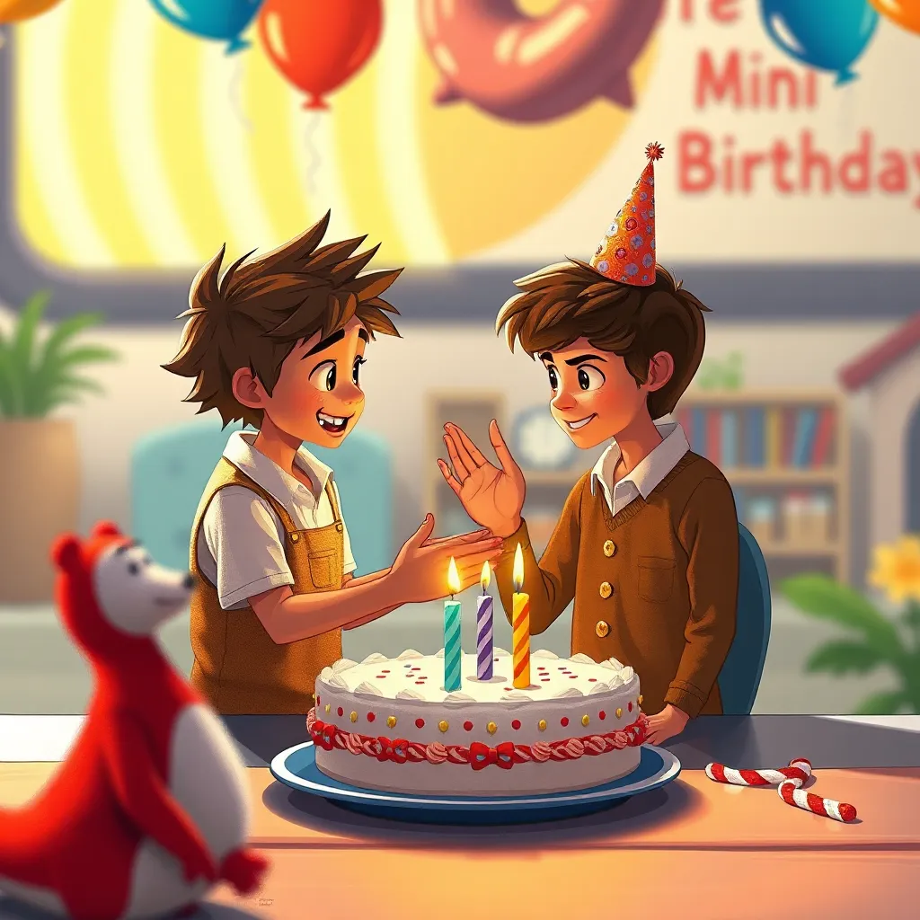 Celebrating Hank’s Late Birthday with Mini Connor Art : LevelUpTalk