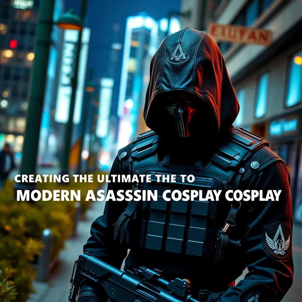 Creating the Ultimate Modern Assassin Cosplay Look : LevelUpTalk