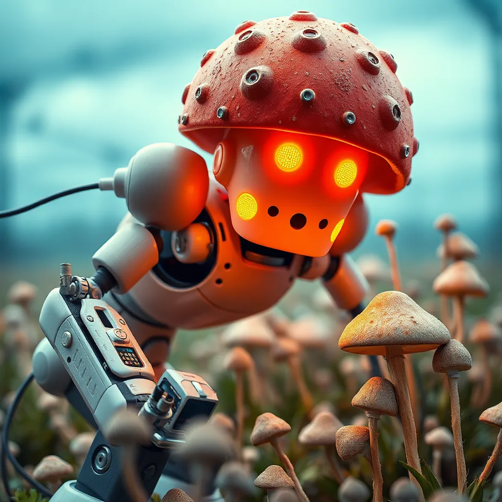 Mushroom Granny The Fascinating Robot Revolution LevelUpTalk