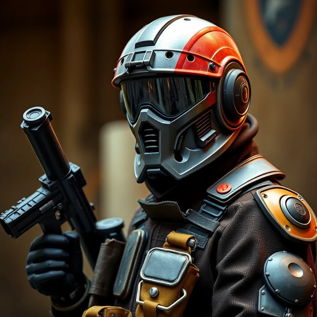 NCR Custom Ranger Cosplay Inspired by Elite Riot Gear : LevelUpTalk