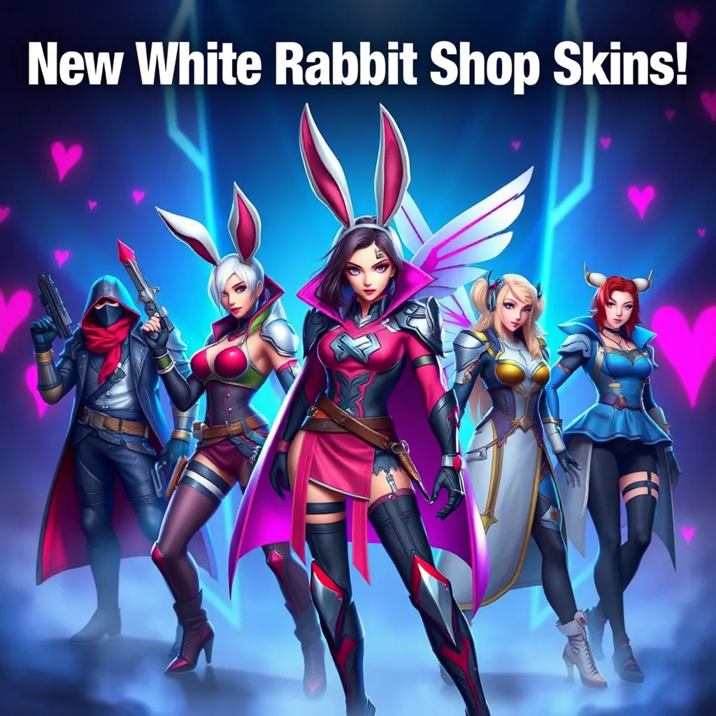 New White Rabbit Shop Skins: Vendetta, Domina, Mercy & More! : LevelUpTalk