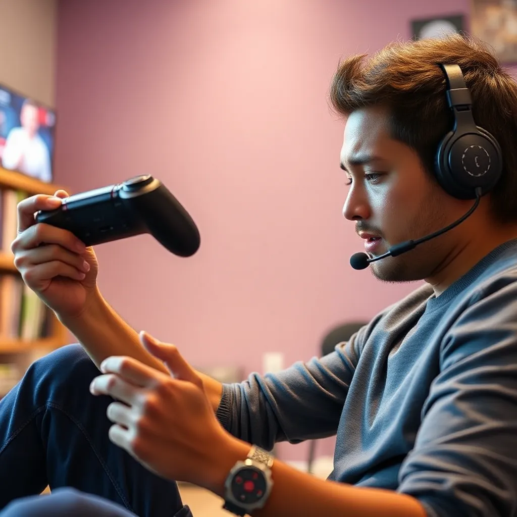 Newbie Gamer Struggles with First Controller Experience : LevelUpTalk
