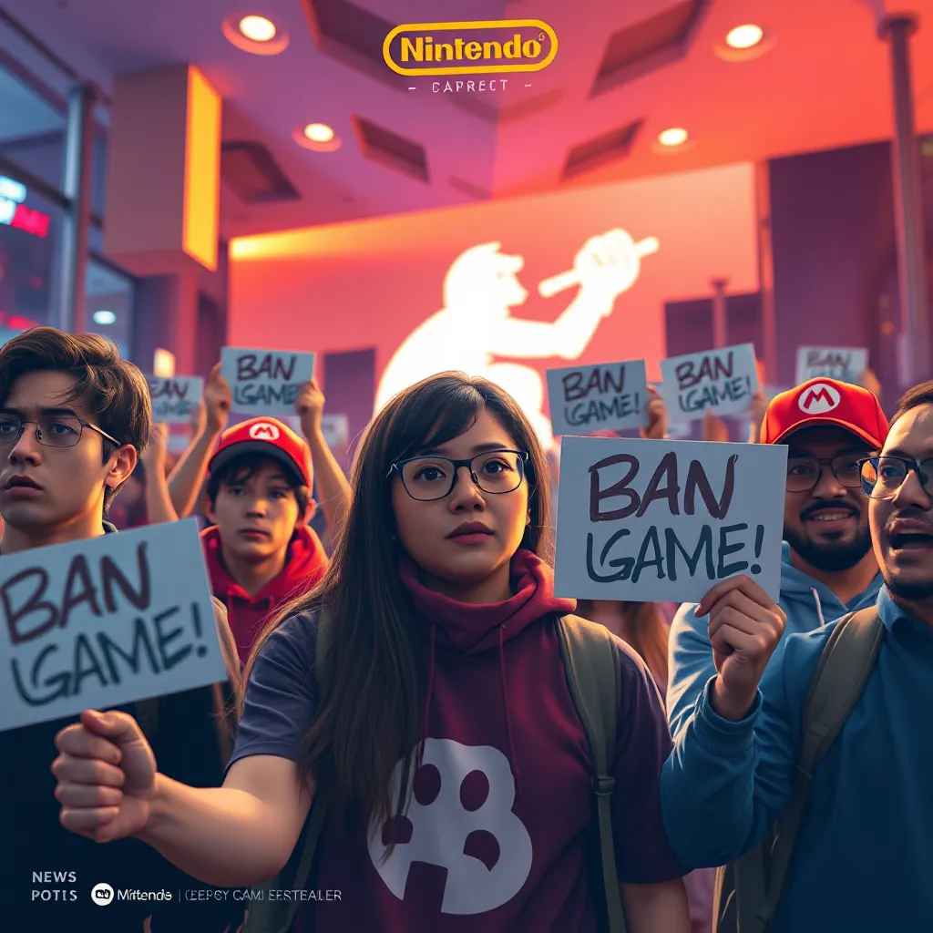 Nintendo Shuts Down Game, Sparking Outrage and Ban Request : LevelUpTalk