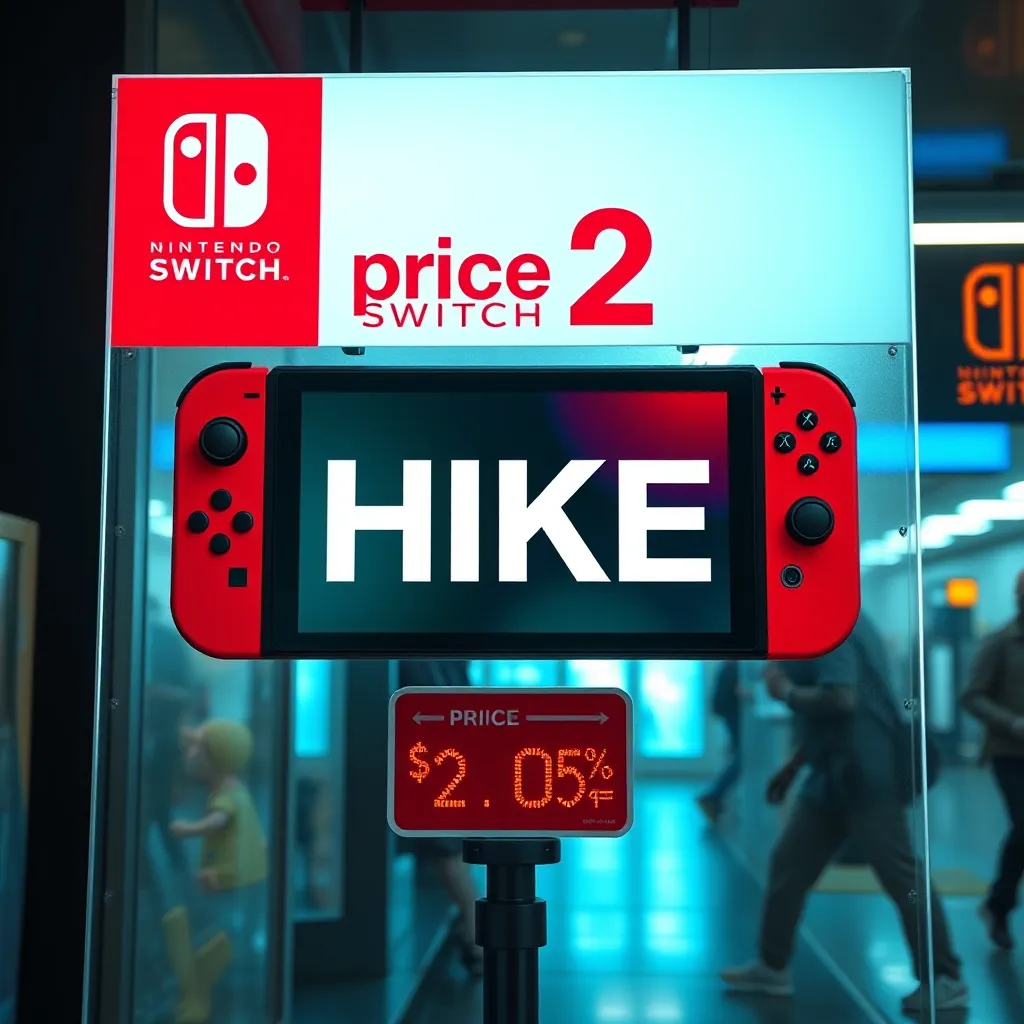 Nintendo joga sujo e avisa aumento de preço do Switch 2 em lojas