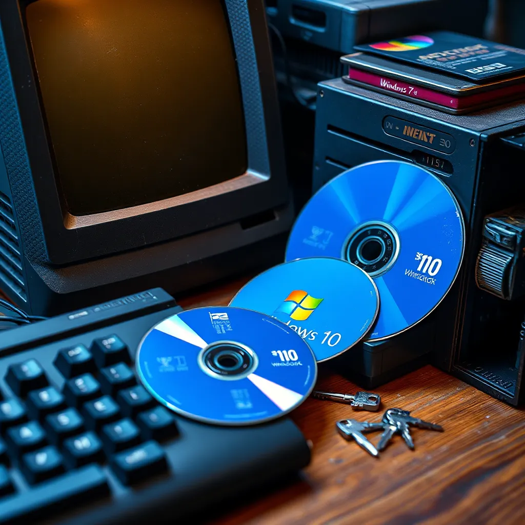 Does My Dad's Old PC Stuff Have Windows 7 and 10 Keys? : LevelUpTalk