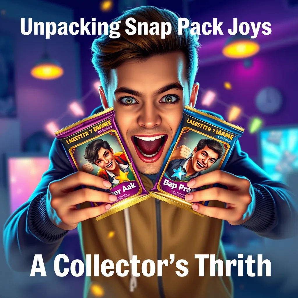 Unpacking Snap Pack Joys: A Collector's Thrill : LevelUpTalk