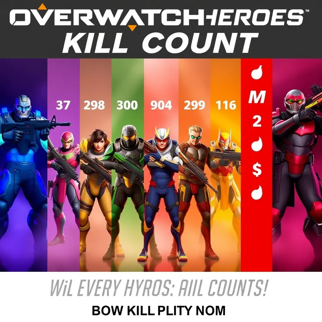 Body Counts of Every Overwatch Hero: Who Killed Most? : LevelUpTalk