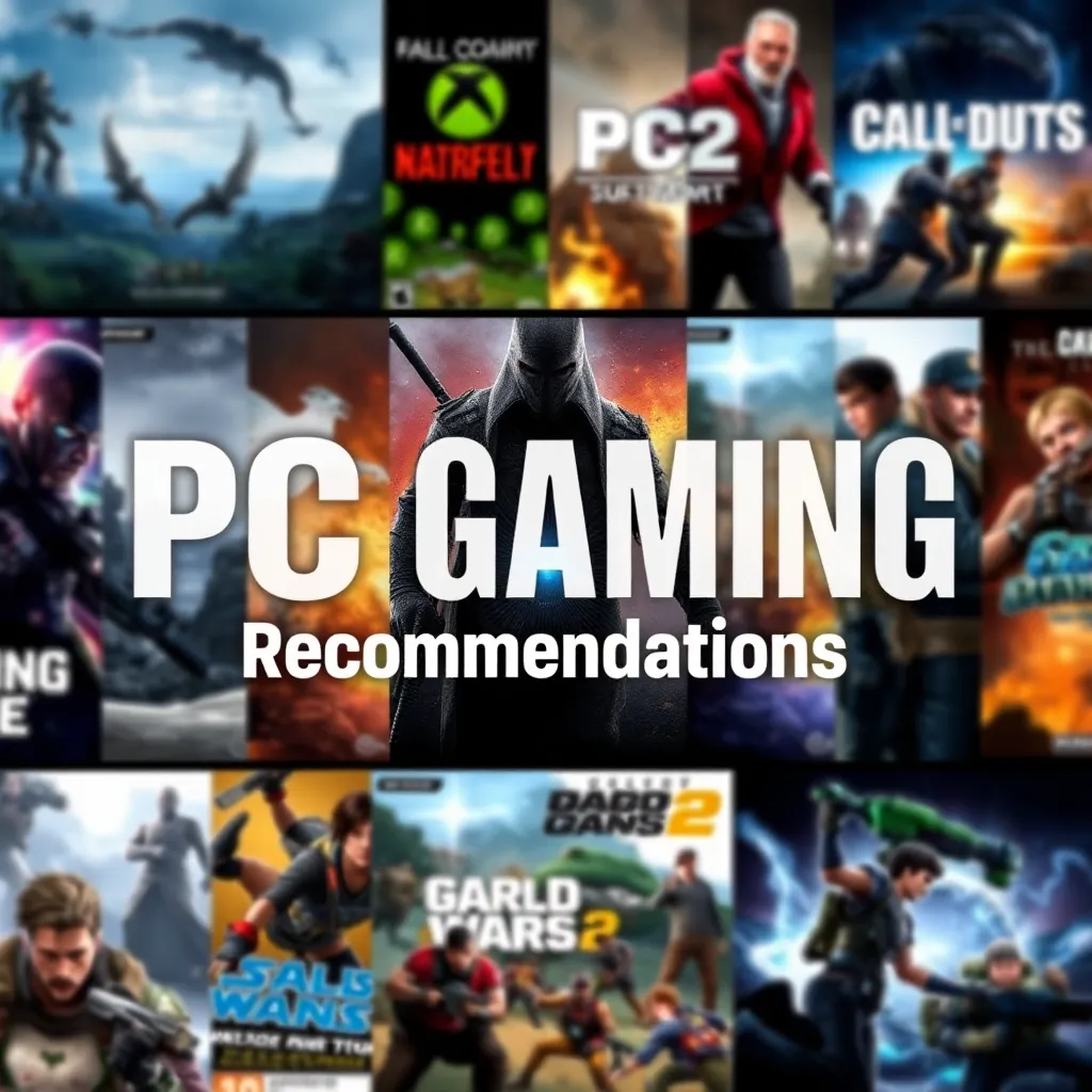 New PC Gaming Recommendations: RPGs, Survival & Shooters : LevelUpTalk