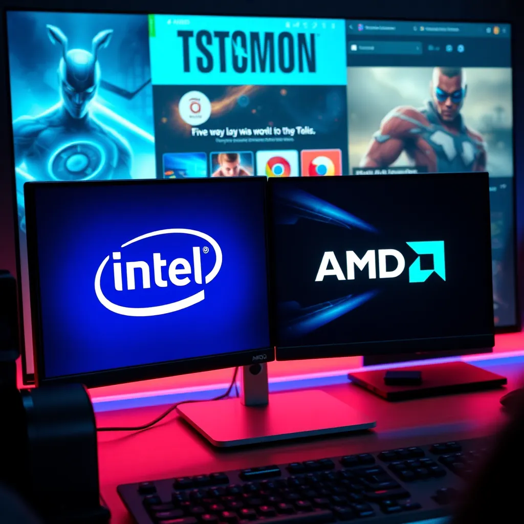 INTEL vs AMD: The Best Choice for Multitasking PCs : LevelUpTalk
