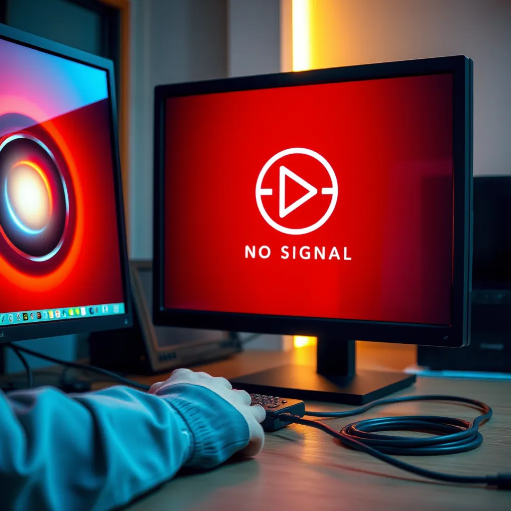 Loading Signal On A Computer Troubleshooting No Signal Issues When Connecting PC to Monitor ...