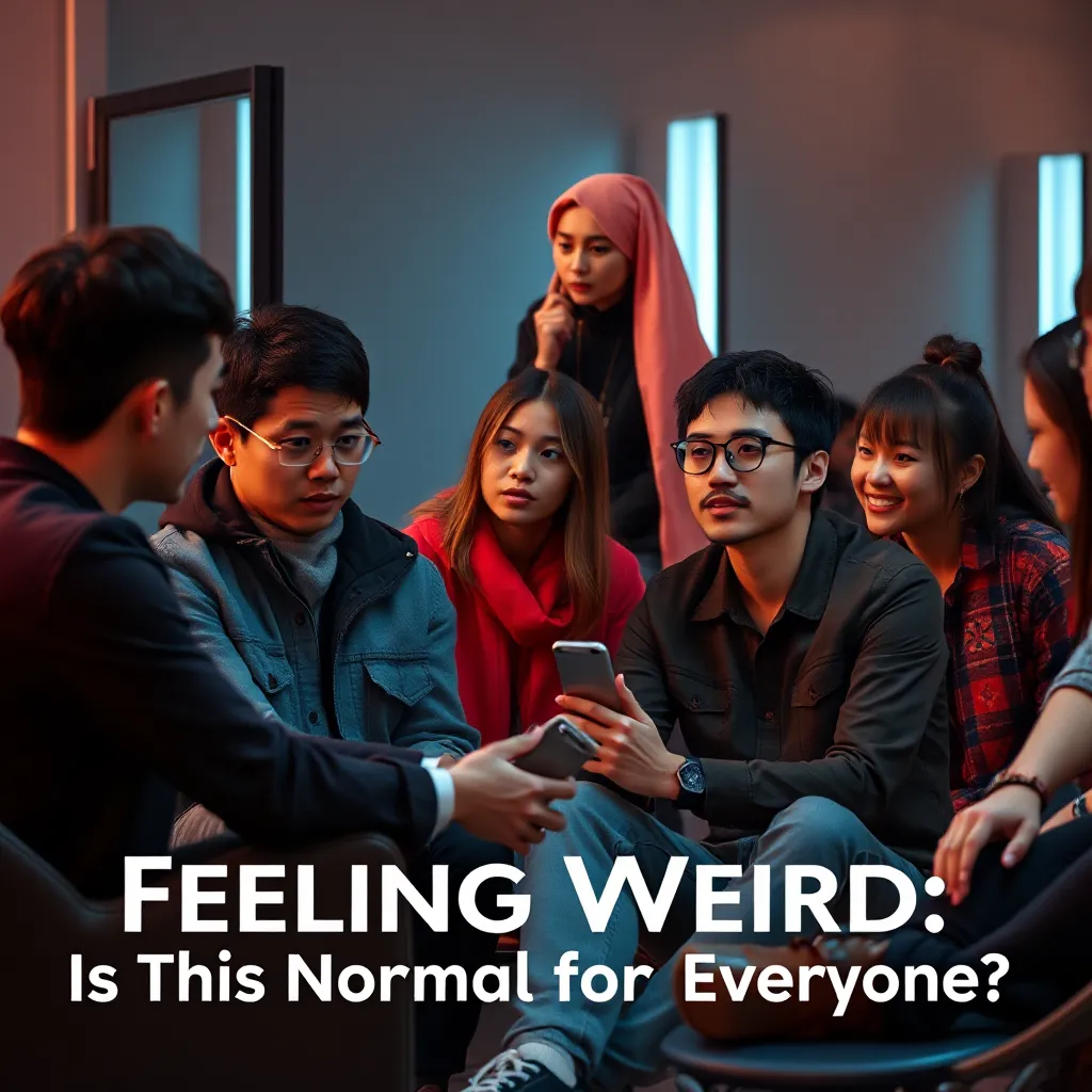 Normalize Feelings Feeling Weird: Is This Normal for Everyone? : LevelUpTalk