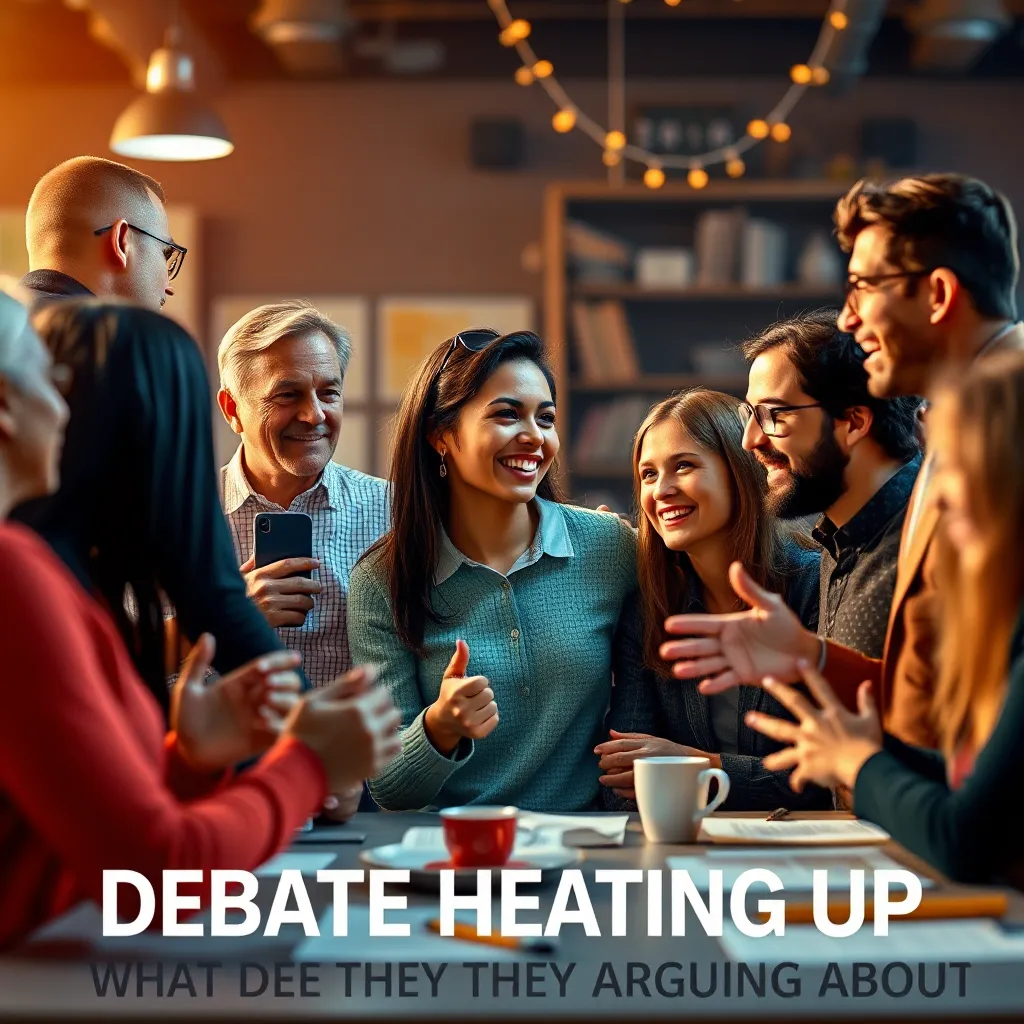 Debate Heating Up What Are They Arguing About? LevelUpTalk