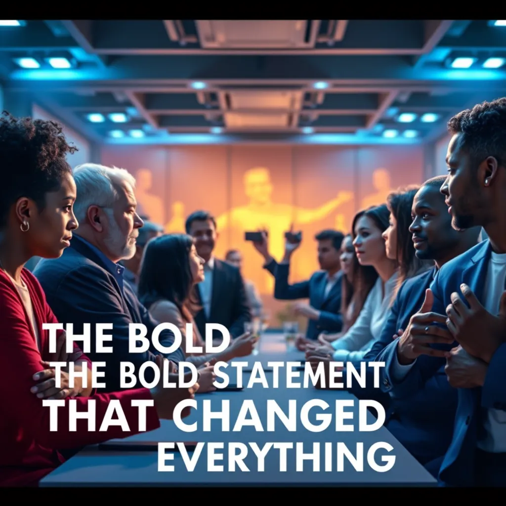 The Bold Statement That Changed Everything LevelUpTalk