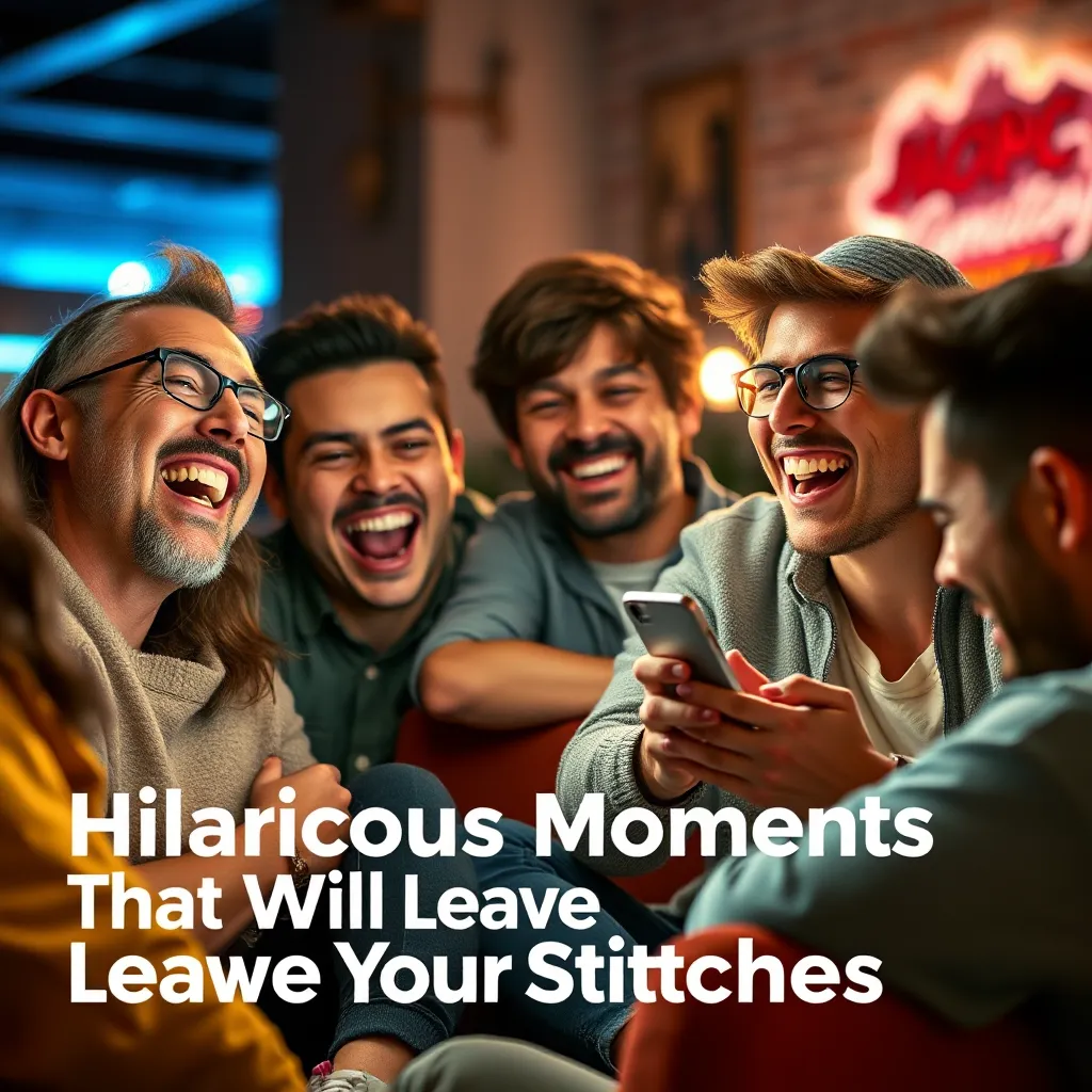 Hilarious Moments That Will Leave You in Stitches : LevelUpTalk