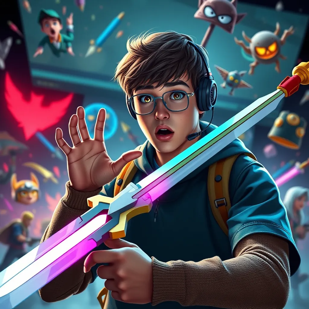 Unseen Razor Sword Unseen Sword in Game Sparks Curiosity and Questions : LevelUpTalk