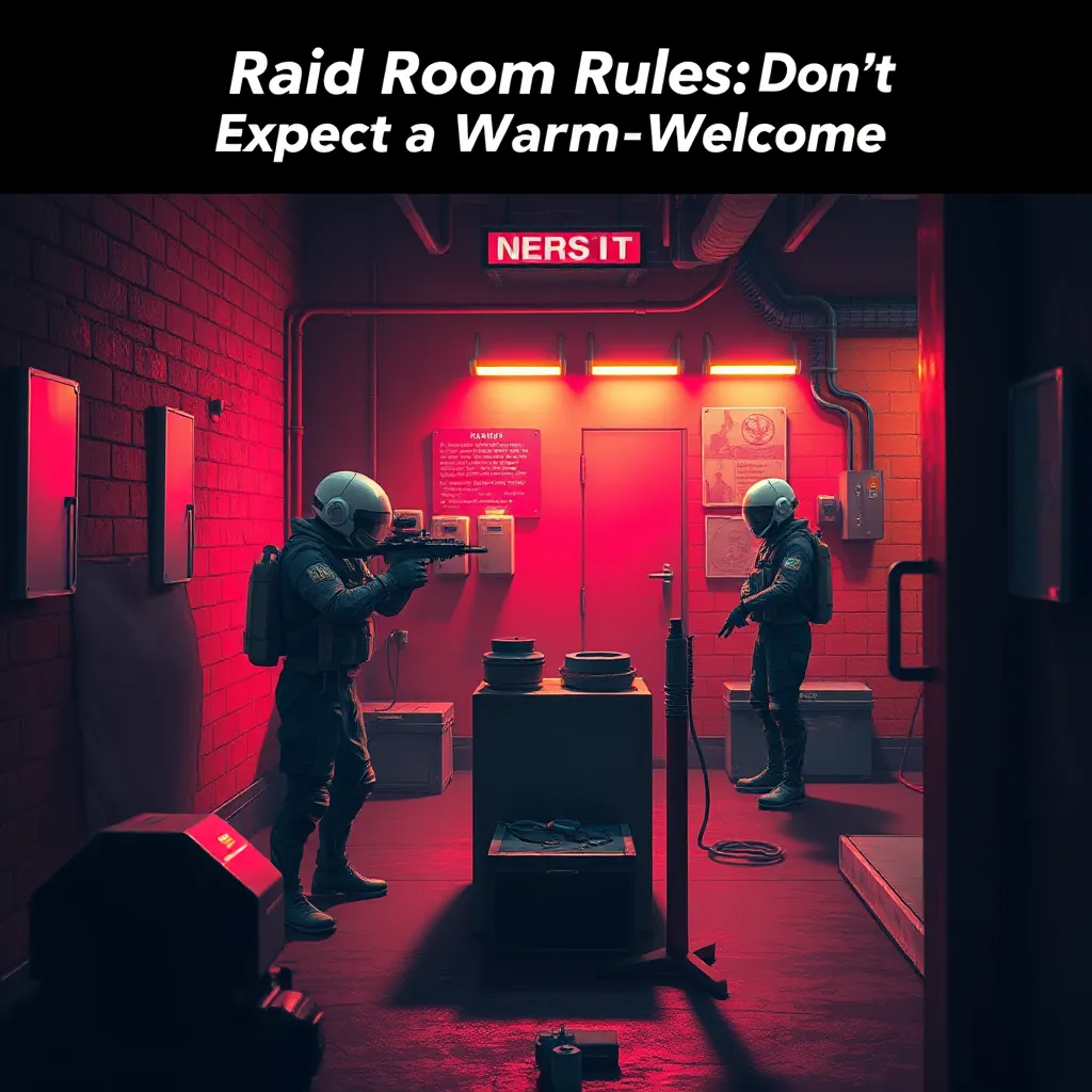 Raid Room Rules: Don't Expect a Warm Welcome : LevelUpTalk