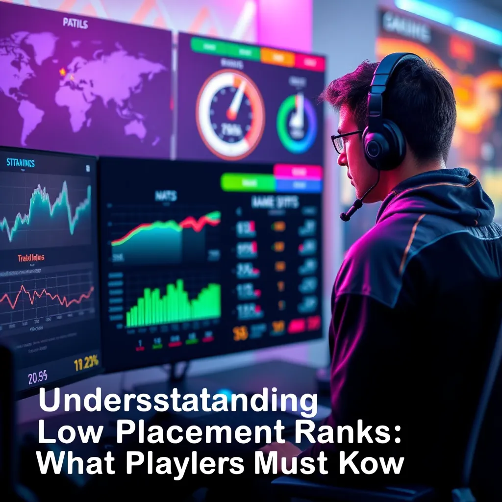 Understanding Low Placement Ranks: What Players Must Know : LevelUpTalk