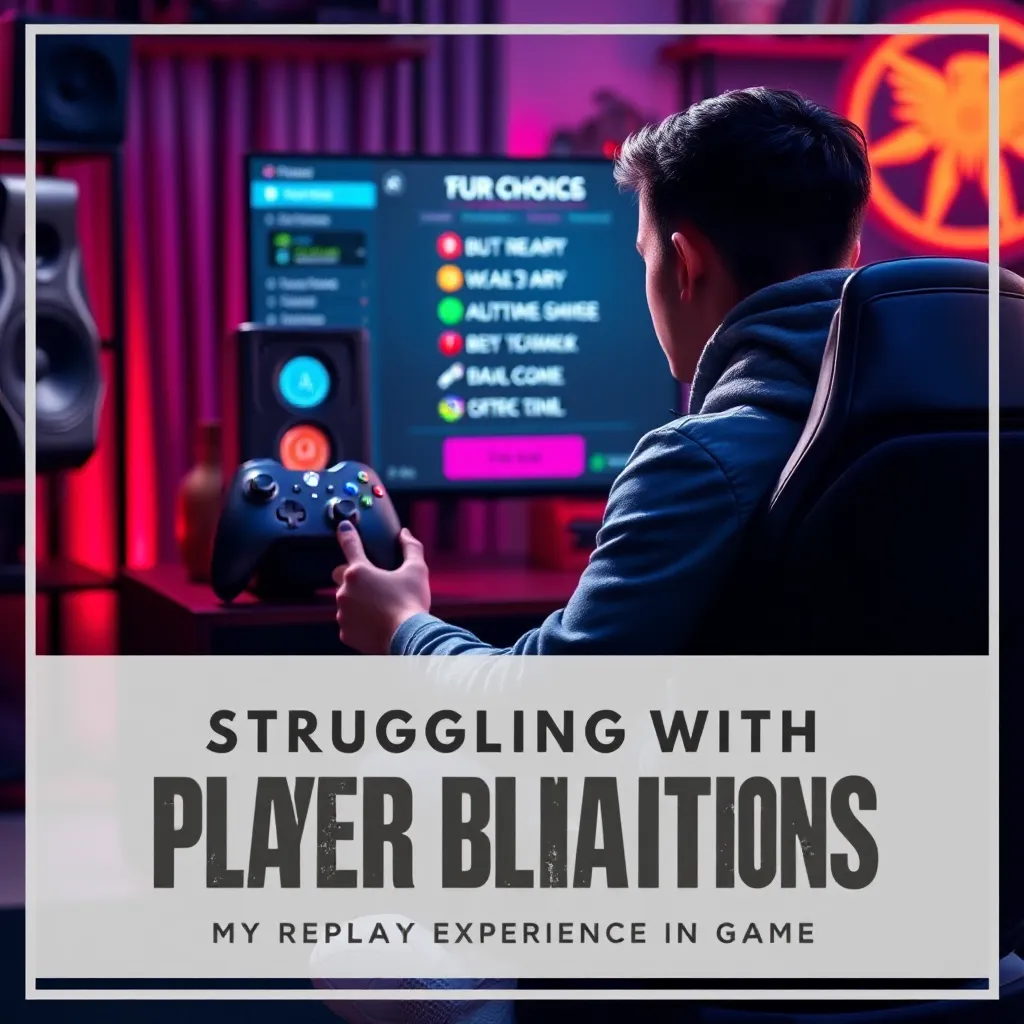 Reply. Game Struggling with Choices: My Replay Experience in Game : LevelUpTalk