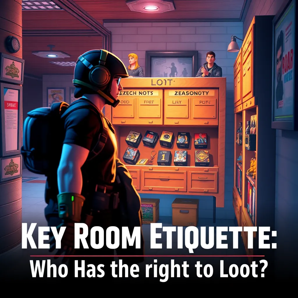 Key Room Etiquette: Who Has the Right to Loot? : LevelUpTalk