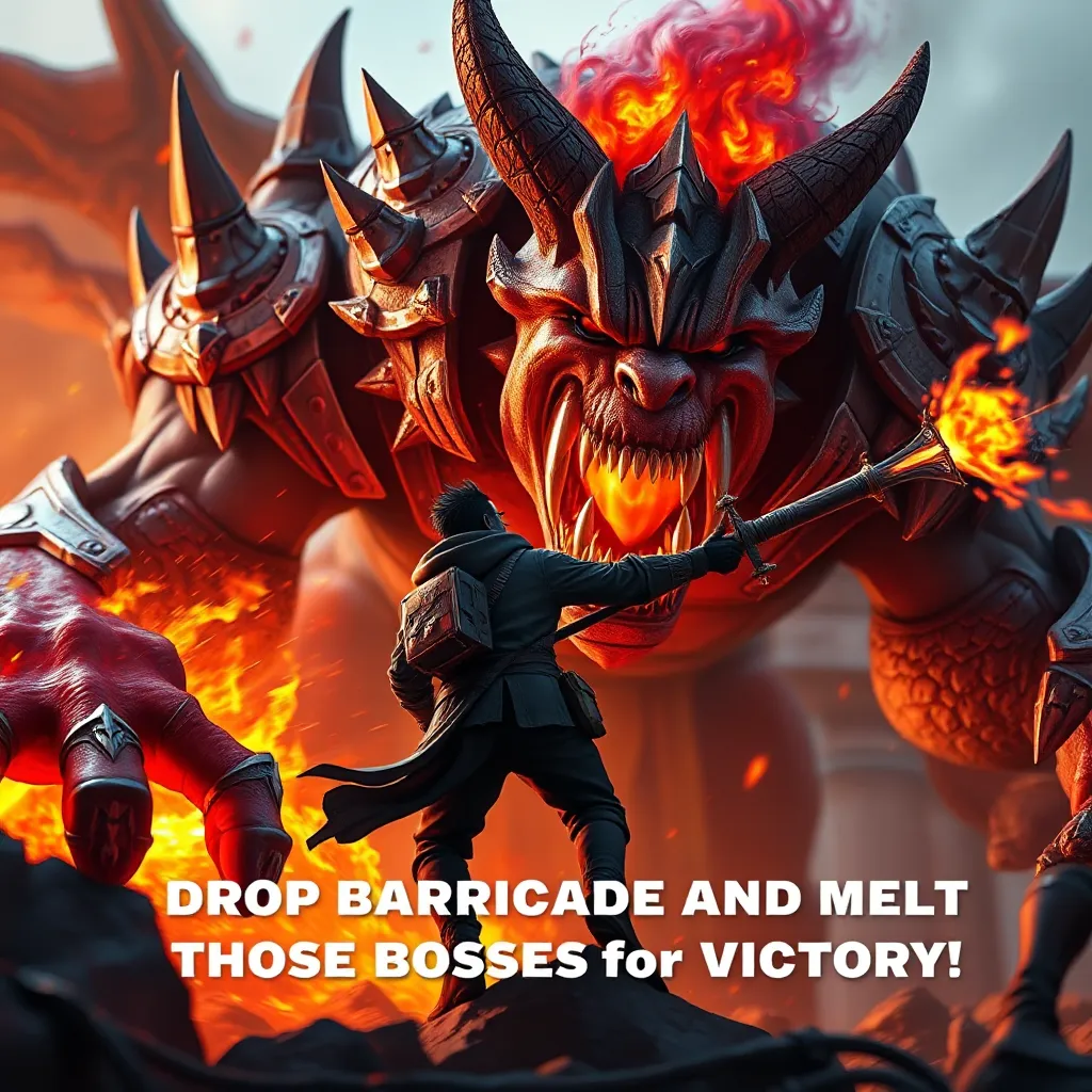 Drop Barricade and Melt Those Bosses for Victory! : LevelUpTalk