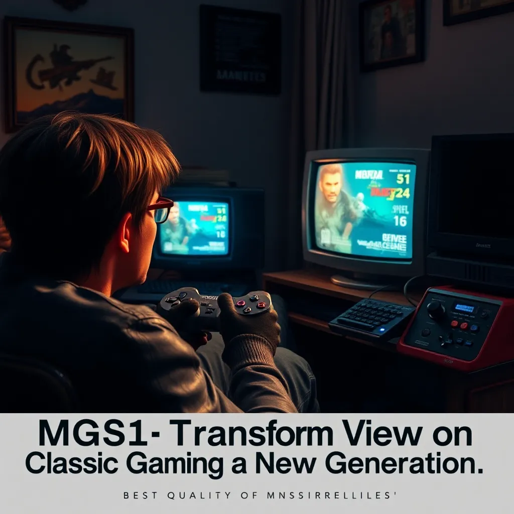MGS1 Transforms View on Classic Gaming for a New Generation : LevelUpTalk