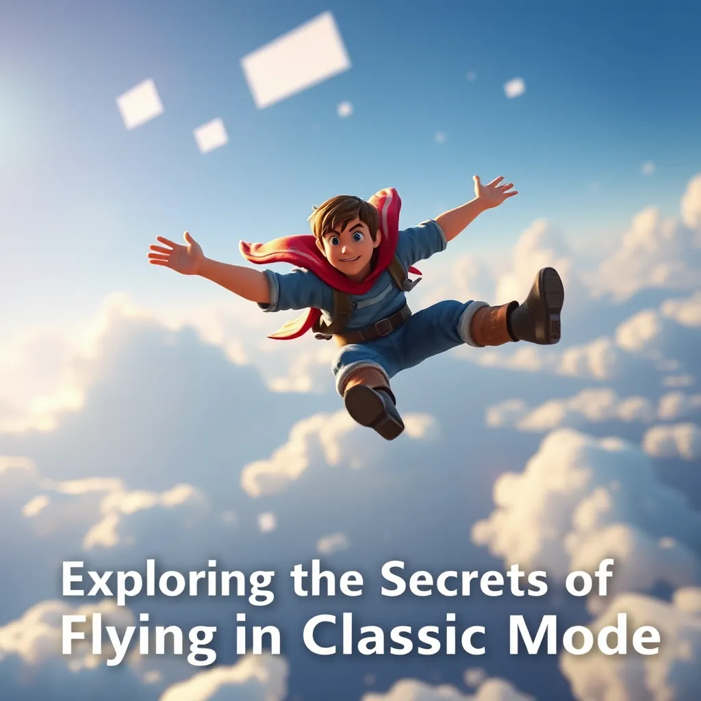 Fly Mode Exploring the Secrets of Flying in Classic Mode : LevelUpTalk