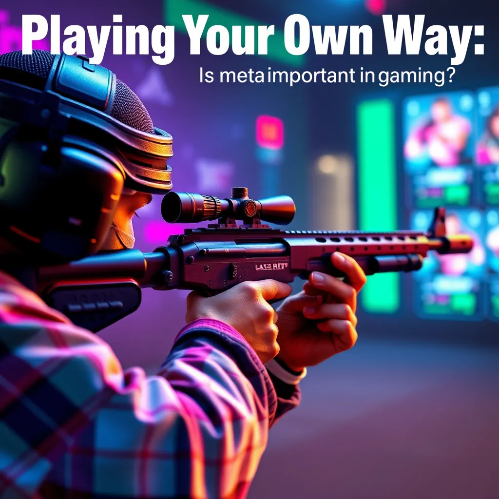 Playing Your Own Way: Is Meta Important in Gaming? : LevelUpTalk