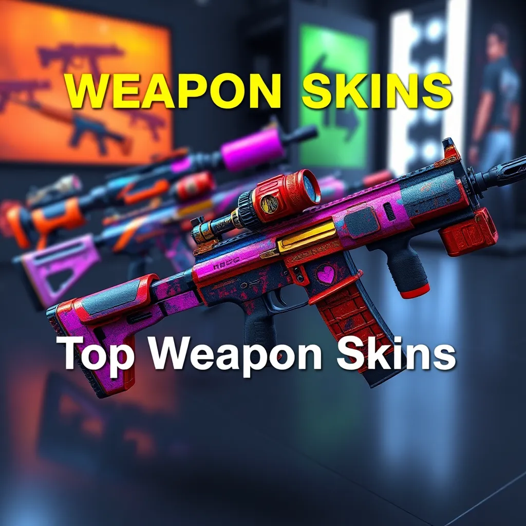 Explore Your Favorite Weapon Skin Choices Today! : LevelUpTalk
