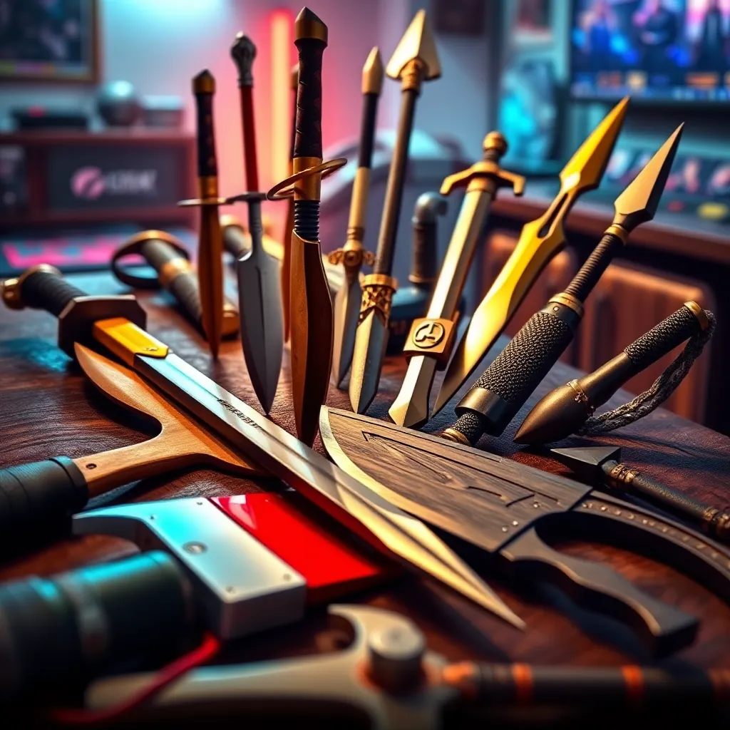 Top Weapons Fans Love: Hatchets, Spears, and More : LevelUpTalk