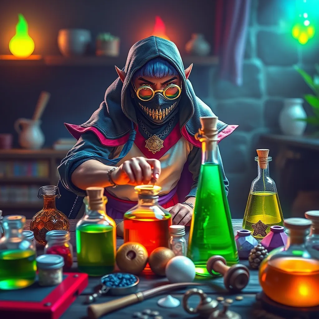 Crafting Potions: Mastering Healing Strategies in Gaming : LevelUpTalk