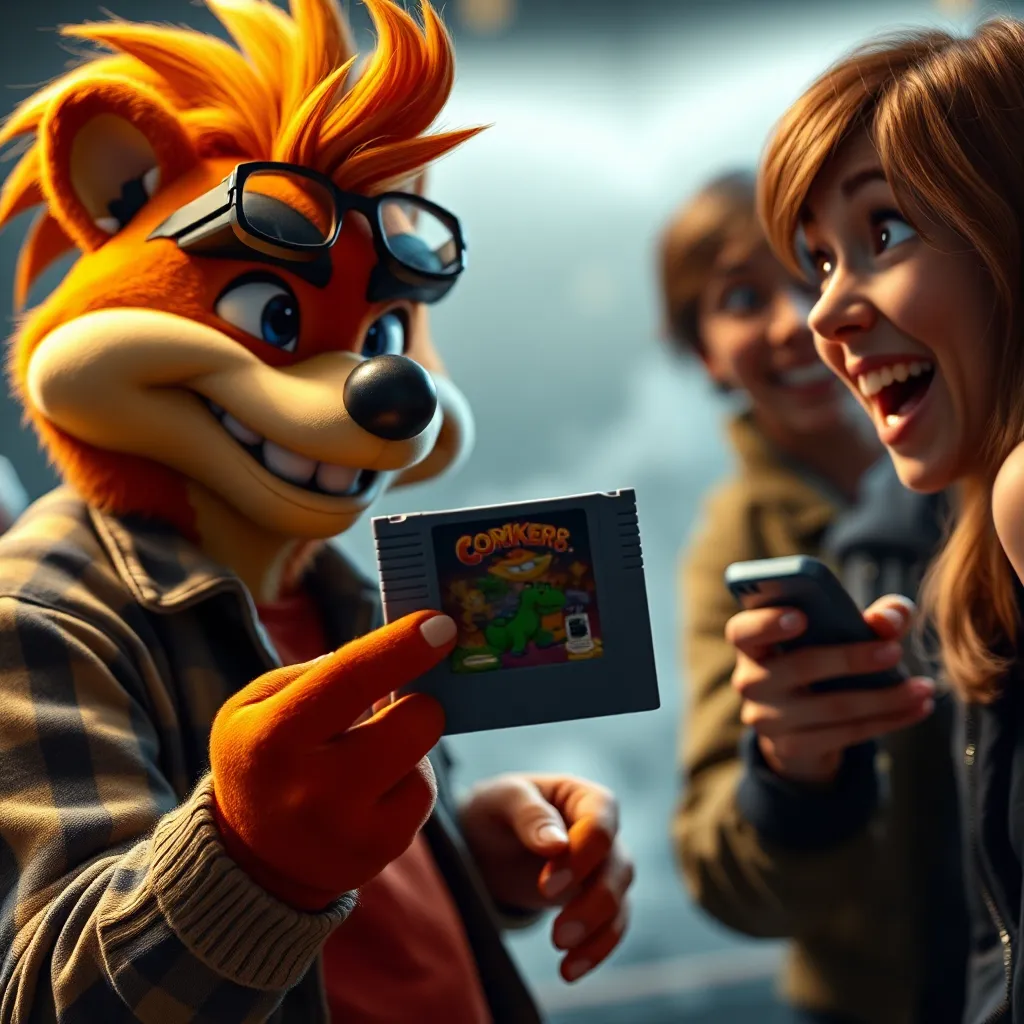 Uncovering the Prequel to Conker's Bad Fur Day : LevelUpTalk