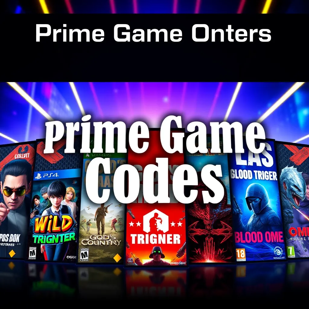 Get Prime Game Codes for Top Titles Now! : LevelUpTalk