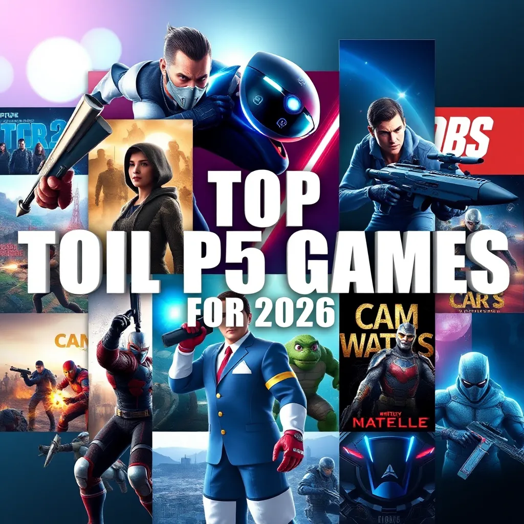 Best Game Recommendations for PS5 Players in 2026 : LevelUpTalk